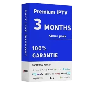 3 Months IPTV Subscription with HD Streaming