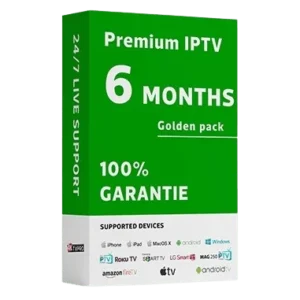 6 Months IPTV Subscription with HD Streaming